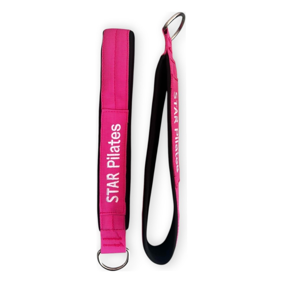 Μονή Λαβή "Star pilates" velvet hot pink