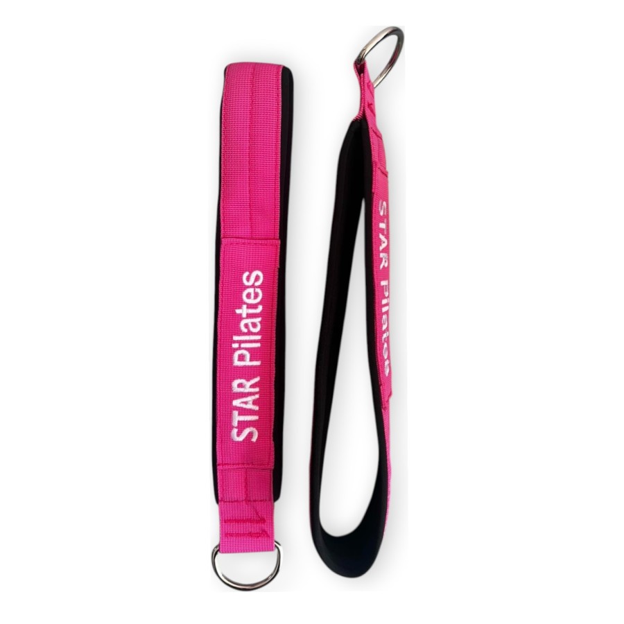 Μονή Λαβή "Star pilates" velvet hot pink