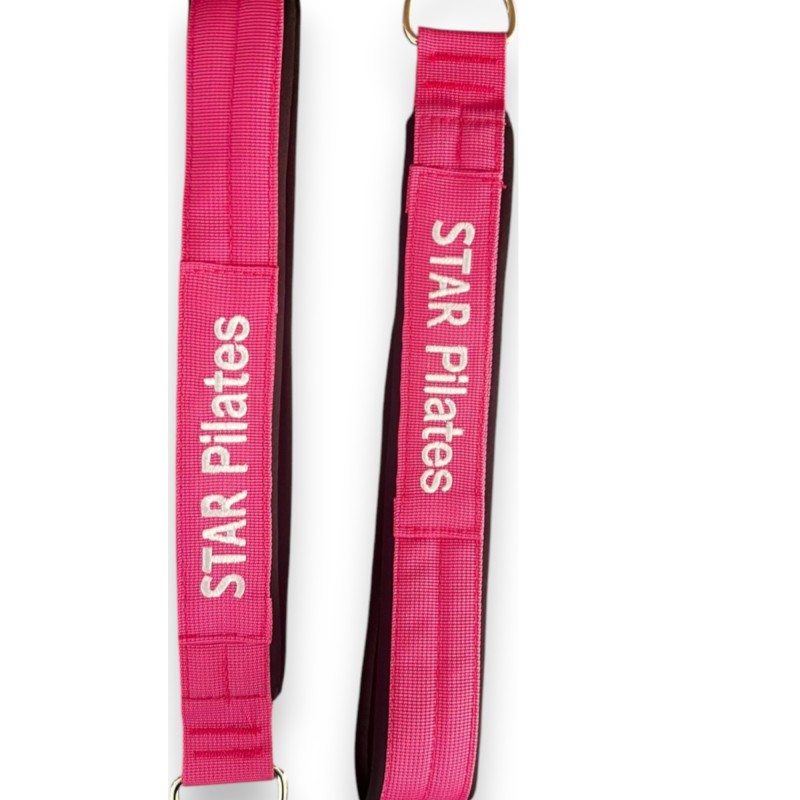 Μονή Λαβή "Star pilates" velvet hot pink