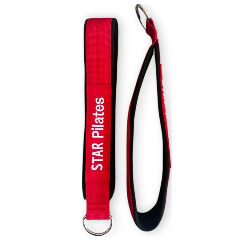 Μονή Λαβή "Star pilates" velvet red