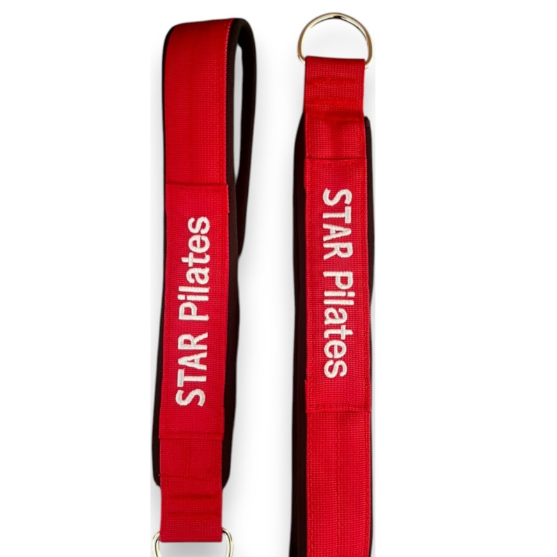 Μονή Λαβή "Star pilates" velvet red